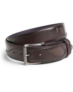 Elliot Rhodes Leather Belafonte Belt - Brown