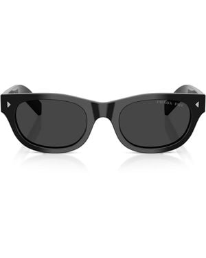 Prada Pr C09S Cat-Eye Sunglasses - Black