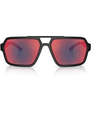 Prada Linea Rossa Pra06S Aviator Sunglasses - Purple