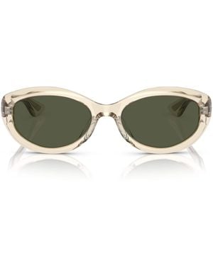Oliver Peoples X Khaite Acetate 1969C Sunglasses - Green