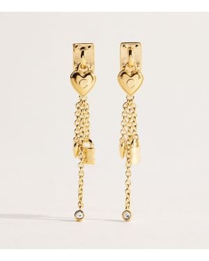 Chloé Mini Paddington Drop Earrings - Metallic