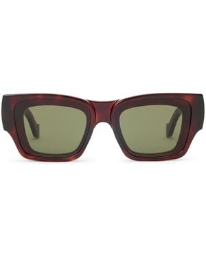 Loewe X Paula's Ibiza Square Sunglasses - Green