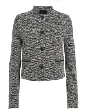 Max Mara Tweed Jacket - Grey
