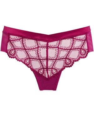Maison Lejaby Bold Shorty Briefs - Purple