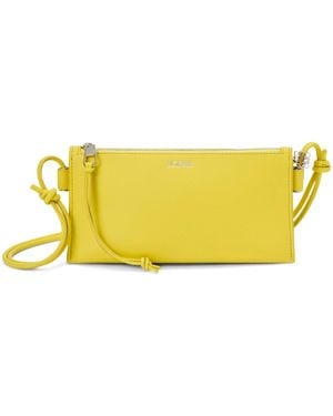 Loewe Nappa Leather Joya Pouch - Yellow
