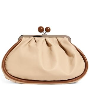 Weekend by Maxmara Medium Nappa Leather Pasticcino Bag - Natural