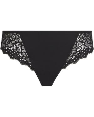 Simone Perele Lace Caresse Briefs - Black