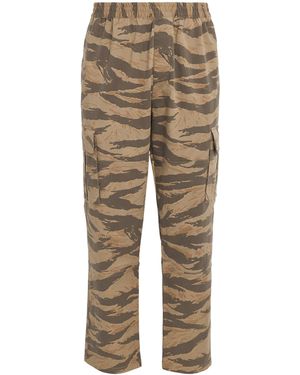 Represent Stretch-Cotton Cargo Trousers - Natural