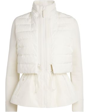 Mackage Cotton-Blend Priscilla Hybrid Jacket - White