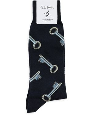 Paul Smith Keys Socks - Black