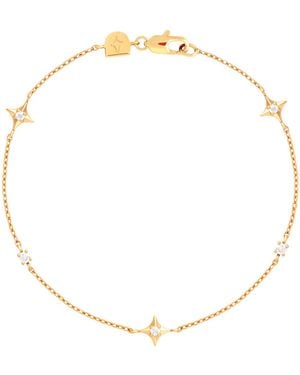 Astrid & Miyu Plated Cosmic Star Bracelet - Metallic