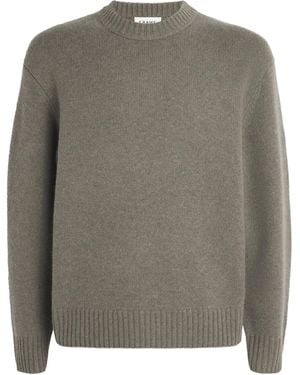 FRAME Cashmere Crew-Neck Jumper - Grey