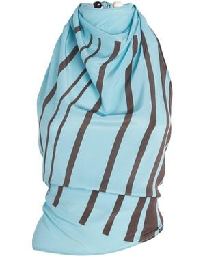 SIR. Silk Halterneck Blouse - Blue