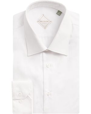 Pal Zileri Cotton Slim Shirt - White