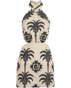 Johanna Ortiz Pintaderas Mini Dress - White