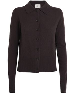 LeKasha This Shirt Cardigan From La Kasha, Organic Cashmere - Black