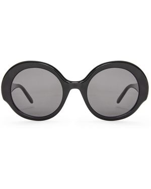 Loewe Thin Round Sunglasses - Gray