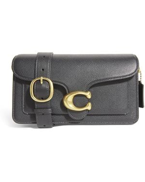 COACH Pebbled Leather Tabby 20 Shoulder Bag - Grey