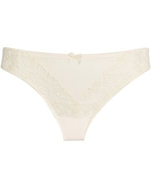 Chantelle Champs Elysees Brazilian Briefs - White