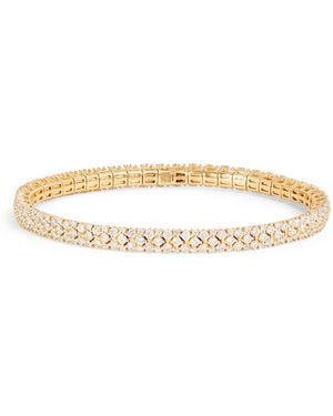 SHAY And Diamond Stretch Tennis Bracelet - Natural