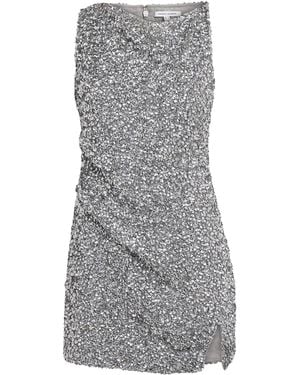 Rachel Gilbert Embellished Zayn Mini Dress - Gray