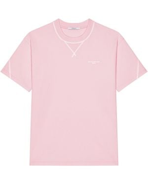 Givenchy Cotton Logo T-Shirt - Pink