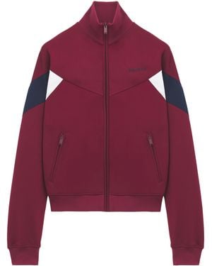 McQueen Logo Track Jacket - Red