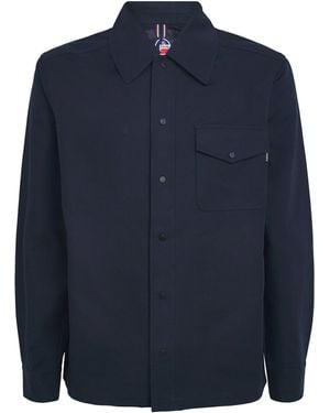 Fusalp Cotton Jaymeo Overshirt - Blue