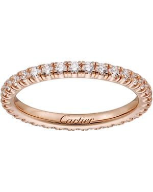 Cartier And Diamond Étincelle De Wedding Band - Brown