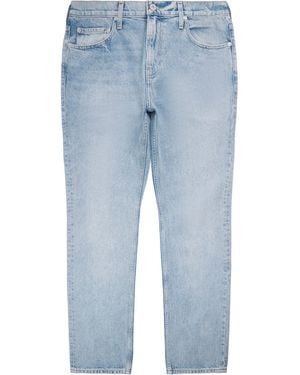 PAIGE Doheny Relaxed Straight Jeans - Blue