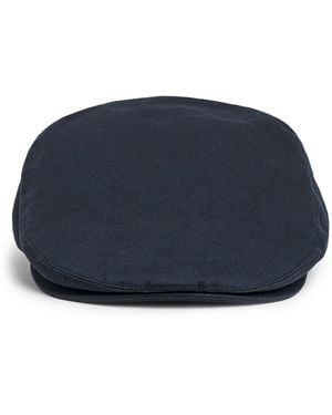 Barbour Cotton Finnean Flat Cap - Blue