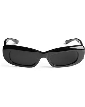 Balenciaga Diva Rectangle Sunglasses - Black