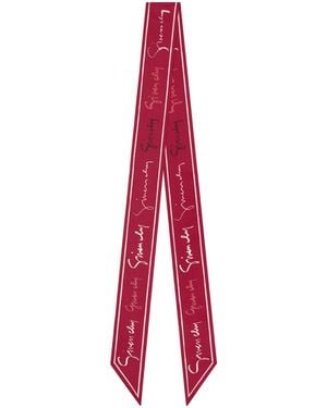 Givenchy Silk Signature Bandeau - Red