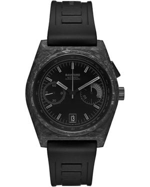 BAMFORD LONDON Forged Carbon B347 Watch - Black