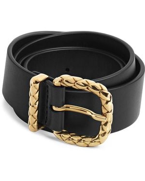 Bottega Veneta Coaxial Leather Belt | Lyst