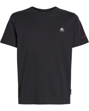 Moose Knuckles Cotton Crescent T-Shirt - Black