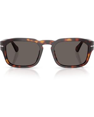 Persol Tortoiseshell Pillow Sunglasses - Gray