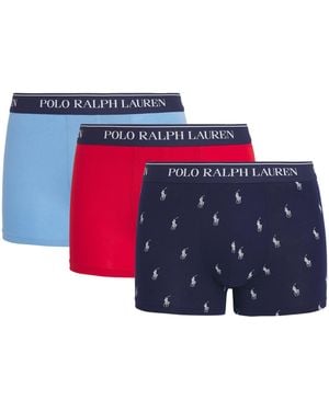 Polo Ralph Lauren Logo Boxers - Blue