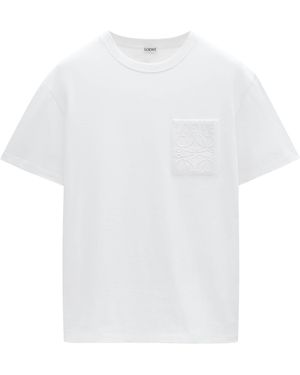 Loewe Pocket Anagram T-Shirt - White