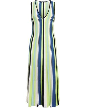 Toccin Knitted Fifi Midi Dress - Blue