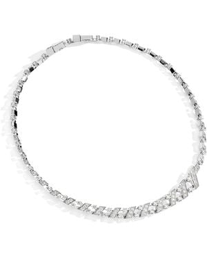 Marli New York And Diamond Fifth Avenue Collar Necklace - Metallic