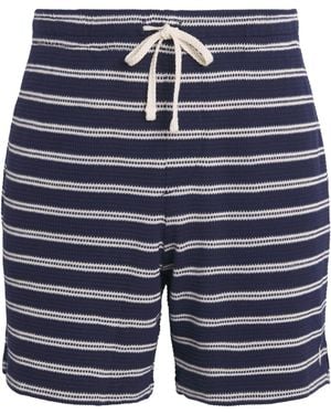 Polo Ralph Lauren Cotton-Blend Pointelle Jersey Shorts - Blue
