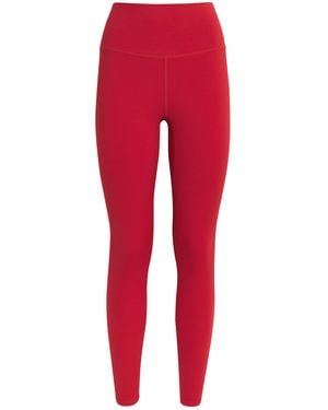 Varley Freesoft High-Rise Sports Leggings - Red