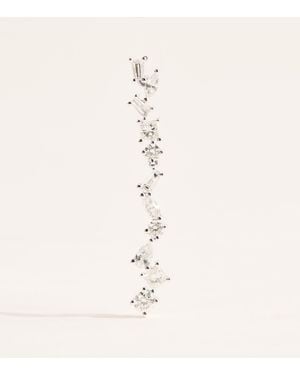 Rosa De La Cruz And Diamond Cascade D Earring - Natural