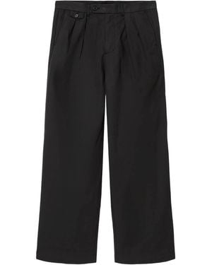AllSaints Organic Cotton-Blend Conway Trousers - Black