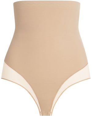 Skims Power Mesh High-Rise Briefs - Natural