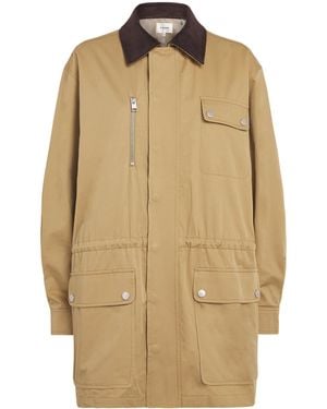 FRAME Cotton Twill The Safari Jacket - Natural