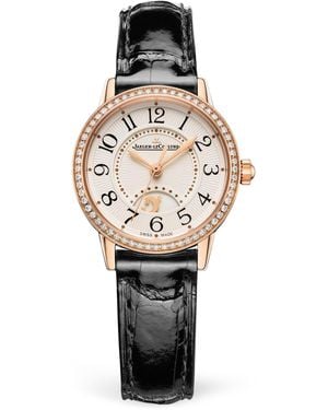 Jaeger-lecoultre Small And Diamond Rendez-Vous Night & Day Watch - White
