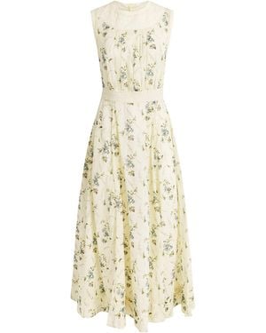 Doen Organic Cotton Liliane Midi Dress - Metallic