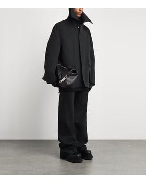 Rick Owens Dracucollar Jacket - Black
